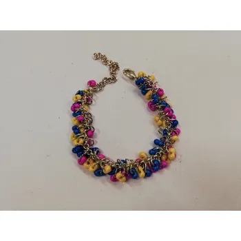 Náramek Náramek s korálky - mix barev č.2 - délka 17-22 cm