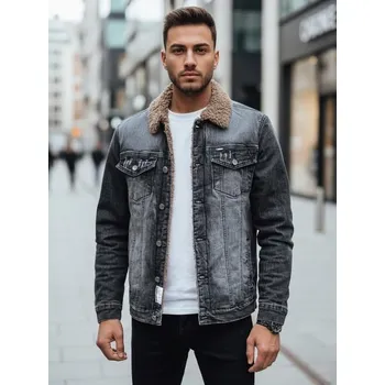 Dstreet Černá přechodná zateplená džínová bunda