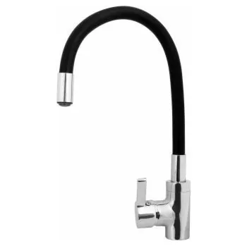 Vodovodní baterie PYRAMIS 090919638 kuchyňská baterie Black Chrome