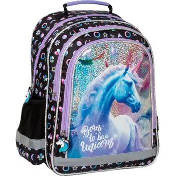 Školní batoh Derform ŠKOLNÍ ERGONOMICKÝ BATOH JEDNOROŽEC