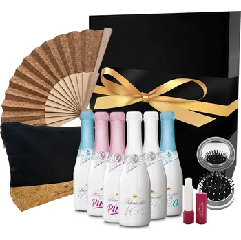 Dárkový potravinový koš Bohemia Sekt - Vánoční dárkový set pro ní