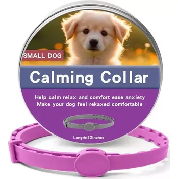 Obojek pro psa TopTechnology Uklidňující obojek pro štěňata proti blechám a klíčům, 56cm, fialový