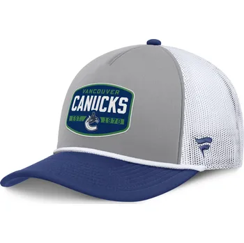 Kšiltovka Fanatics Pánská kšiltovka Vancouver Canucks NHL Course Adjustable Foam Front A-Frame Meshaback Cap