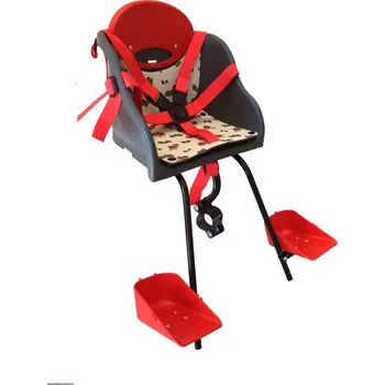 cyklosedačka sedačka Hota 01-C přední pro dámské kolo tmavě šedá