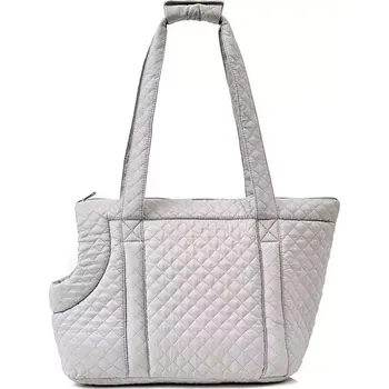 Pelíšek pro kočku TopTechnology Pet Handbag Podzimní a Zimní Taška pro Kočky, Barva: Světle Šedá