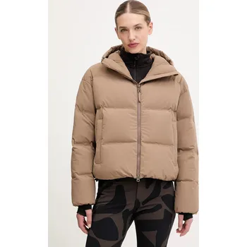 Péřová lyžařská bunda BOGNER Fire+Ice NEILA zelená barva, 34679137 01A, vel. 38