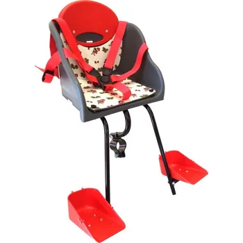 cyklosedačka sedačka Hota 01-B přední pro dámské kolo tmavě šedá