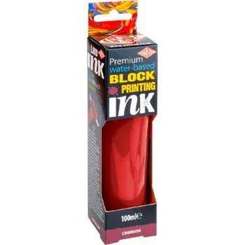 Výtvarná barva Essdee Prémiová barva na linoryt karmínová 100ml