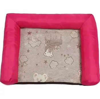 Pelíšek pro psa TopTechnology Prodyšná a chladící podložka pro domácí zvířata, velikost S (Růžová)