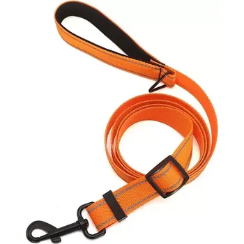 Vodítko pro psa TopTechnology Vodítko pro domácí zvířata 1.8m, nylonové, reflexní, velikost L (oranžové)