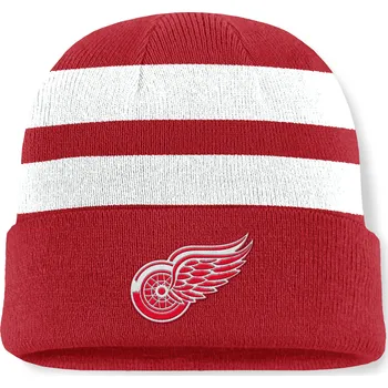 Čepice Fanatics Pánská zimní čepice Detroit Red Wings NHL Swipe Cuffed Beanie