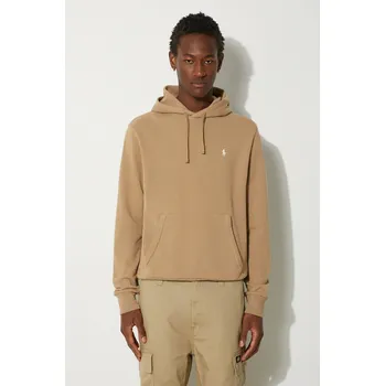 Pánská mikina Bavlněná mikina Polo Ralph Lauren, XXL, béžová, 80X