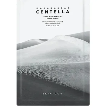 Pleťová maska Rozjasňující plátýnková maska Madagascar Centella Tone Brightening (Glow Mask) Skin1004 - 25 ml