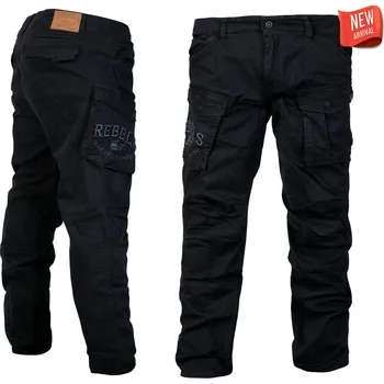 Pánské kalhoty kalhoty Yakuza Premium Selection cargo 3952 černé Velikost: 4XL