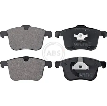 Brzdová destička Sada brzdových destiček, kotoučová brzda A.B.S. 37389