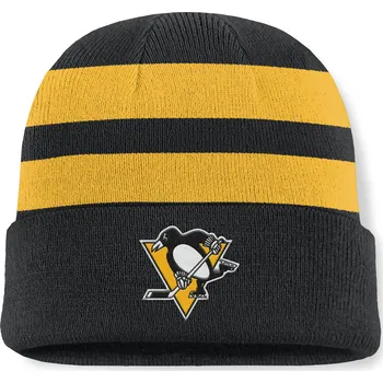 Čepice Fanatics Pánská zimní čepice Pittsburgh Penguins NHL Swipe Cuffed Beanie
