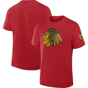 Fanatics Pánské tričko Chicago Blackhawks NHL Hat Trick Tee Velikost: XL