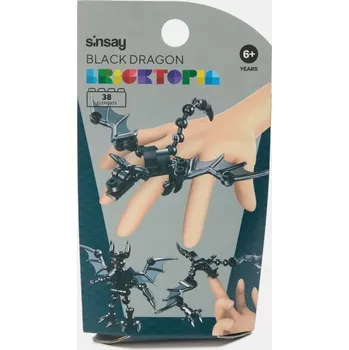 Čepice Sinsay - Stavební set s motivem draka - černá - 277HZ-99X - 277HZ-99X-ONE