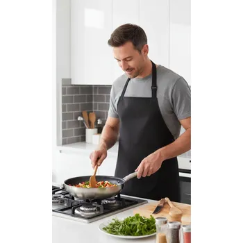 Kuchyňská zástěra Zástěra kuchyňská, BLACK exclusive