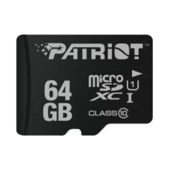 Paměťová karta Patriot Paměťová karta microSDXC 64GB, Class10