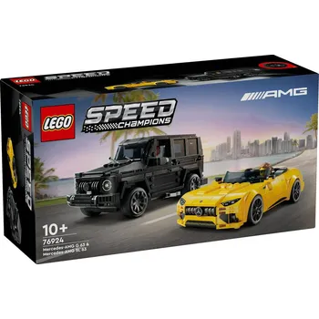Hračka LEGO SPEED CHAMPIONS Mercedes-AMG G 63 + AMG SL 63 76924 STAVEBNICE | 30887