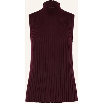 Dámský svetr Hemisphere Dámský Pletený Top Z Merino Vlny, tmavě červená, 42