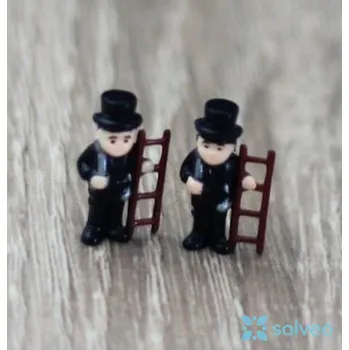 Vánoce Kominíček mini 2 cm 1 ks