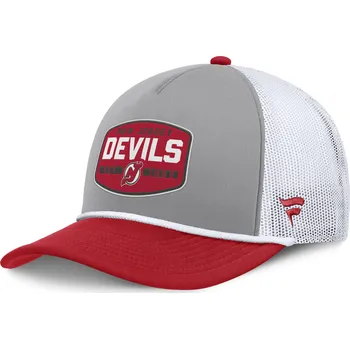 Kšiltovka Fanatics Pánská kšiltovka New Jersey Devils NHL Course Adjustable Foam Front A-Frame Meshaback Cap