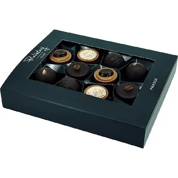 Bonboniéra Pralinkový Club Pralinky Selekce, kávový výběr, 10 ks