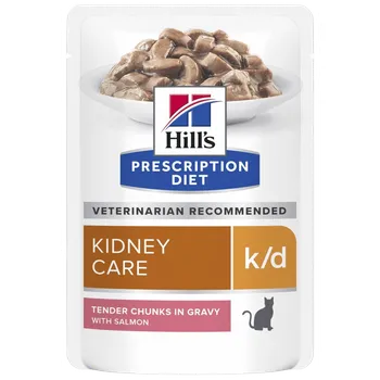 Pro kočku Hill´s Precription Diet Feline k/d Salmon kapsička 12x85g