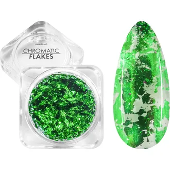 NANI leštící pigment Chromatic Flakes - Green