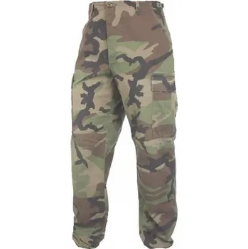 Kalhoty US BDU polní WOODLAND kepr použité velikost: M-R
