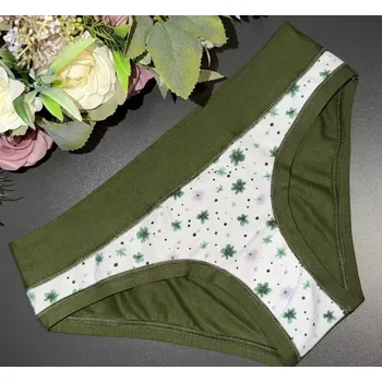 Kalhotky Dámské kalhotky Lovelygirl 6860D green 4 (Velikost=M)