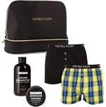 Pánská dárková kosmetická taštička 2PACK trenky a kosmetika Pietro Filipi (4PJTGP1Z1) XXL