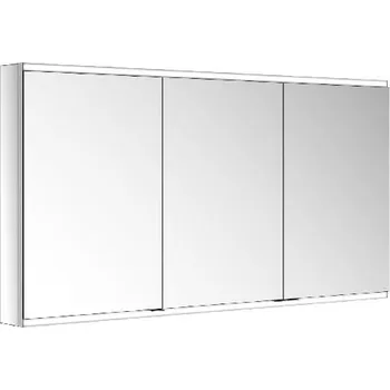 Koupelnový nábytek Keuco Royal Modular 2.0 - Zrcadlová skříňka s LED osvětlením, 140x70x12 cm, hliník 800311140000200