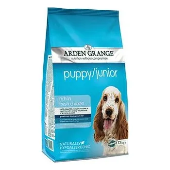 Krmivo pro psa Arden Grange Dog Puppy/Junior rich in fresh Chick.12kg