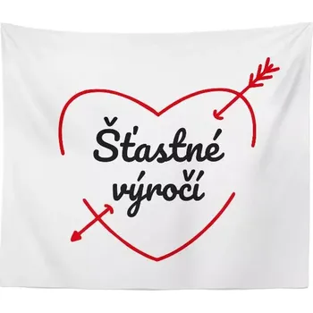 deka Sablio Deka Šťastné výročí: 150x120 cm