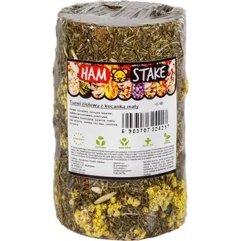 Krmivo pro hlodavce HamStake tunel slaměnkový S 8x15cm