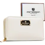 Peterson Dámská peněženka ekokůže Barva: Bílá