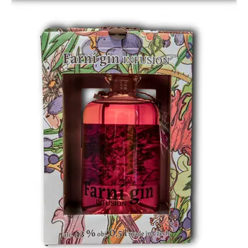 Gin Dárkové balení Farní Gin Infusion 43%, 0,5l