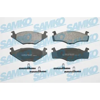 Brzdová destička Sada brzdových destiček, kotoučová brzda SAMKO 5SP591
