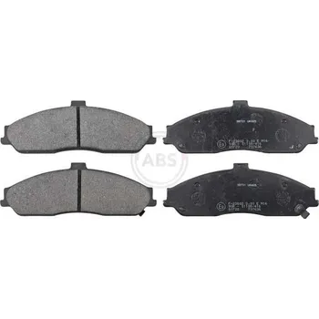 Brzdová destička Sada brzdových destiček, kotoučová brzda A.B.S. 38731