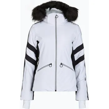 Dámská lyžařská bunda CMP 35W0246 Zip Hood Synthetic Fur white