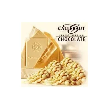 Čokoláda Belgická čokoláda - Callebaut BÍLÁ 28 % / 250 g