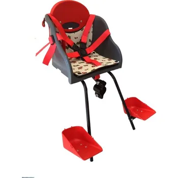 cyklosedačka sedačka Hota 01-A přední pro pánské kolo tmavě šedá