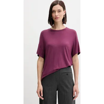 Pánská móda Tričko United Colors of Benetton 3Z12D101X fialová 49X, vel. XS