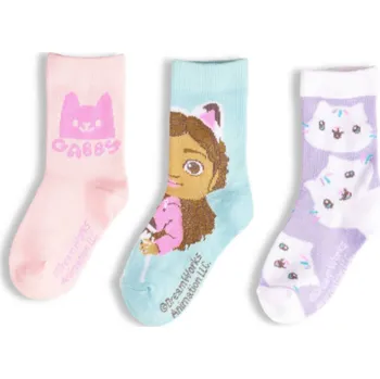 Ponožky Gabby's Dollhouse 3 pack 31/34