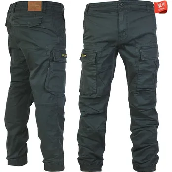 Pánské kalhoty kalhoty Yakuza Premium Selection cargo 3951 tmavě šedé Velikost: 3XL