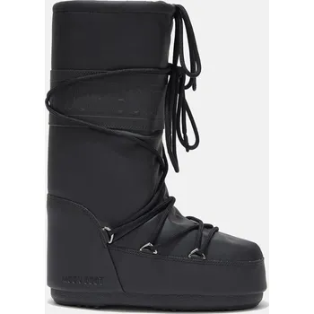 Dámská zimní obuv Dámské Zimní boty MOON BOOT MB ICON RUBBER 80D1402760-N001 – Černá 42/44