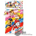 Bavlněné povlečení 140x200+70x90 Tlapková patrola DREAMWORK